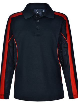Kids TrueDry® Long Sleeve Polo (WS-PS69K)
