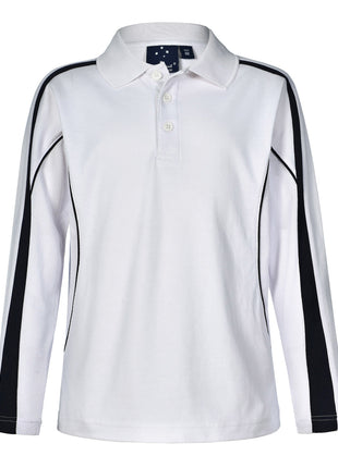 Kids TrueDry® Long Sleeve Polo (WS-PS69K)