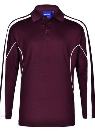 Mens TrueDry® Long Sleeve Polo (WS-PS69)