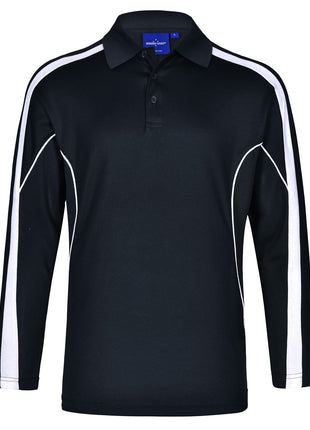 Mens TrueDry® Long Sleeve Polo (WS-PS69)