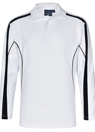 Mens TrueDry® Long Sleeve Polo (WS-PS69)