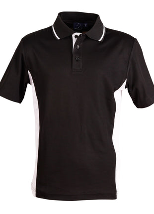 Kids TrueDry® Contrast Short Sleeve Polo (WS-PS73K)