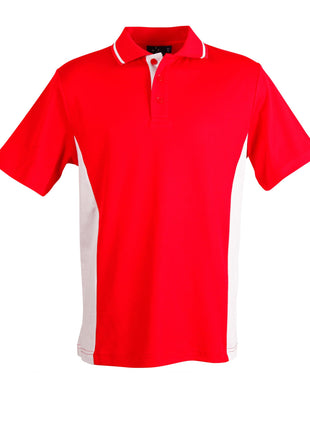 Kids TrueDry® Contrast Short Sleeve Polo (WS-PS73K)