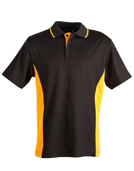 Mens TrueDry® Contrast Short Sleeve Polo (WS-PS73)
