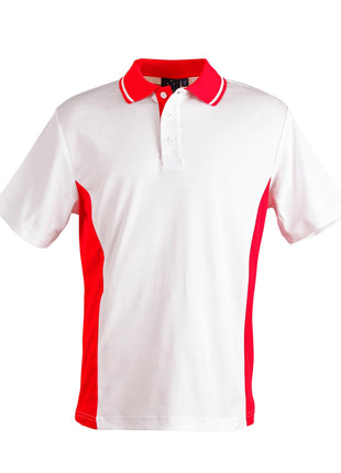 Mens TrueDry® Contrast Short Sleeve Polo (WS-PS73)