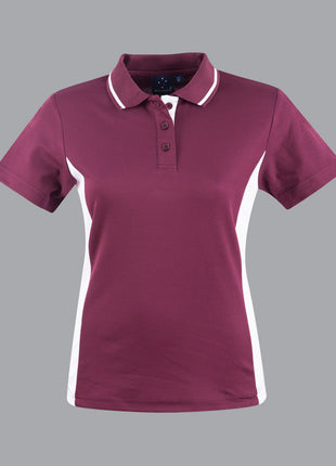 Womens TrueDry® Contrast Short Sleeve Polo (WS-PS74)