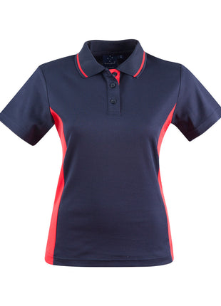 Womens TrueDry® Contrast Short Sleeve Polo (WS-PS74)