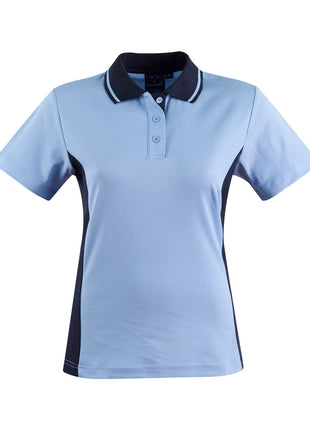 Womens TrueDry® Contrast Short Sleeve Polo (WS-PS74)