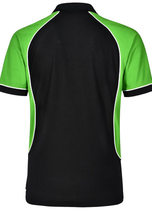 Kids TrueDry® Tri-Colour Short Sleeve Pique Polo (WS-PS77K)