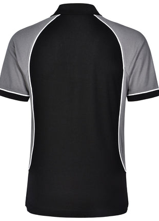 Kids TrueDry® Tri-Colour Short Sleeve Pique Polo (WS-PS77K)