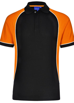 Kids TrueDry® Tri-Colour Short Sleeve Pique Polo (WS-PS77K)