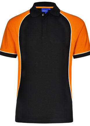 Kids TrueDry® Tri-Colour Short Sleeve Pique Polo (WS-PS77K)