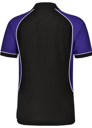 Kids TrueDry® Tri-Colour Short Sleeve Pique Polo (WS-PS77K)