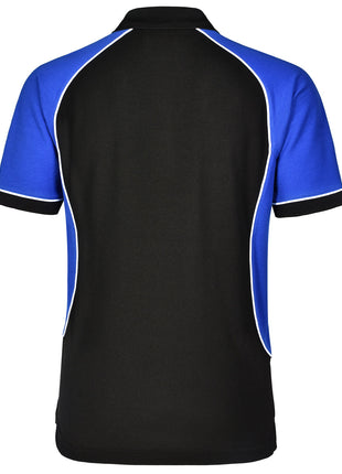 Kids TrueDry® Tri-Colour Short Sleeve Pique Polo (WS-PS77K)