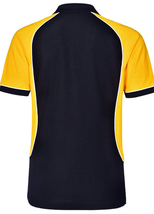 Kids TrueDry® Tri-Colour Short Sleeve Pique Polo (WS-PS77K)