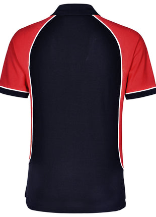 Kids TrueDry® Tri-Colour Short Sleeve Pique Polo (WS-PS77K)