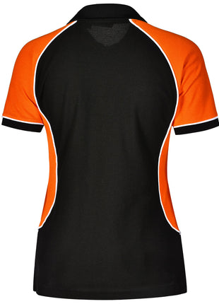 Womens TrueDry® Tri-Colour Short Sleeve Pique Polo (WS-PS78)