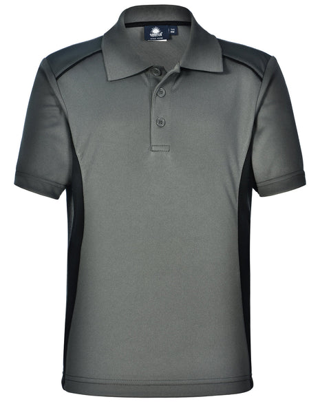 Kids CoolDry® Short Sleeve Contrast Interlock Polo (WS-PS79K)