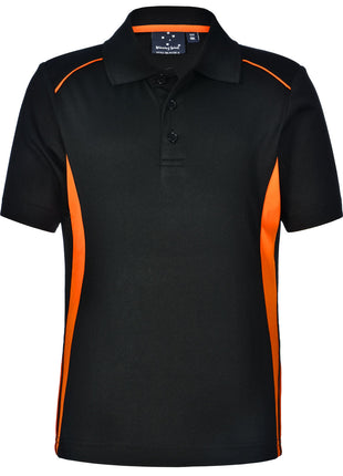 Kids CoolDry® Short Sleeve Contrast Interlock Polo (WS-PS79K)