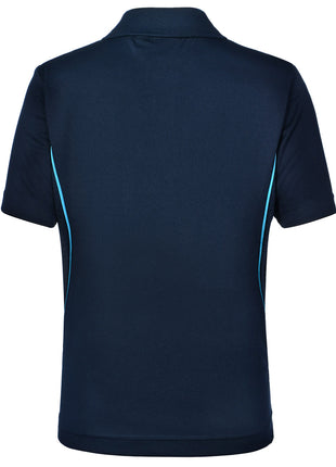 Kids CoolDry® Short Sleeve Contrast Interlock Polo (WS-PS79K)