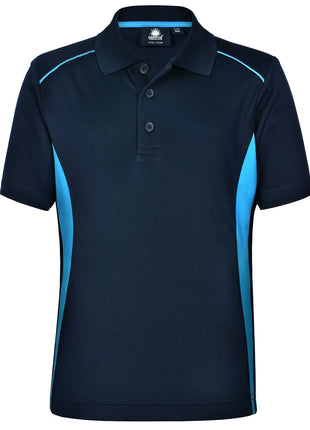 Kids CoolDry® Short Sleeve Contrast Interlock Polo (WS-PS79K)