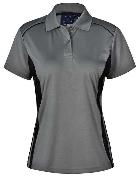 Womens CoolDry® Short Sleeve Contrast Interlock Polo (WS-PS80)