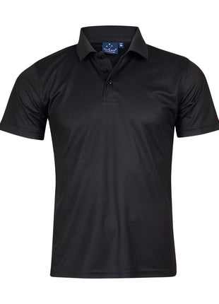 Mens CoolDry® Pique Soild Colour Short Sleeve Polo (WS-PS81)