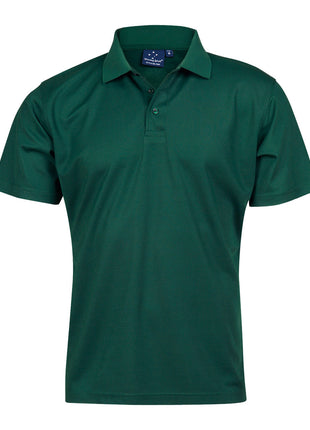 Mens CoolDry® Pique Soild Colour Short Sleeve Polo (WS-PS81)