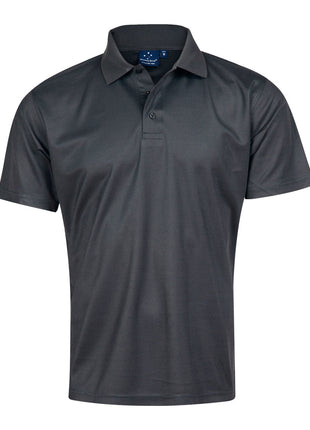 Mens CoolDry® Pique Soild Colour Short Sleeve Polo (WS-PS81)