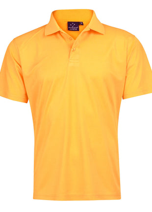 Mens CoolDry® Pique Soild Colour Short Sleeve Polo (WS-PS81)