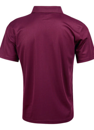 Mens CoolDry® Pique Soild Colour Short Sleeve Polo (WS-PS81)
