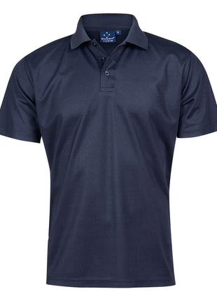 Mens CoolDry® Pique Soild Colour Short Sleeve Polo (WS-PS81)