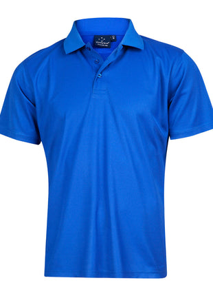 Mens CoolDry® Pique Soild Colour Short Sleeve Polo (WS-PS81)