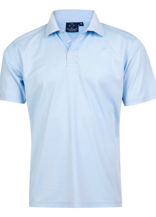 Mens CoolDry® Pique Soild Colour Short Sleeve Polo (WS-PS81)