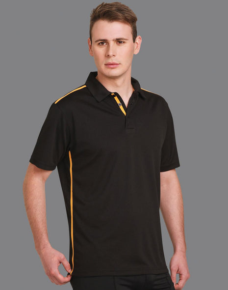 Mens RapidCool™ Short Sleeve Contrast Polo (WS-PS83)