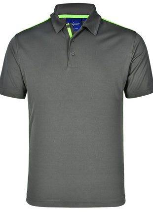 Mens RapidCool™ Short Sleeve Contrast Polo (WS-PS83)