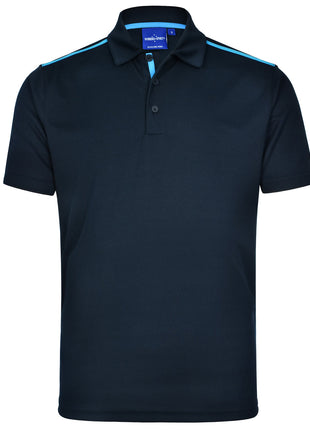 Mens RapidCool™ Short Sleeve Contrast Polo (WS-PS83)