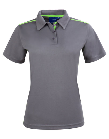 Womens RapidCool™ Short Sleeve Contrast Polo (WS-PS84)