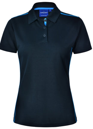 Womens RapidCool™ Short Sleeve Contrast Polo (WS-PS84)