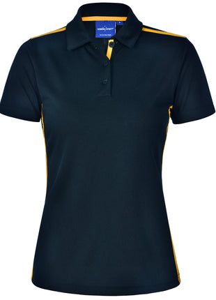 Womens RapidCool™ Short Sleeve Contrast Polo (WS-PS84)
