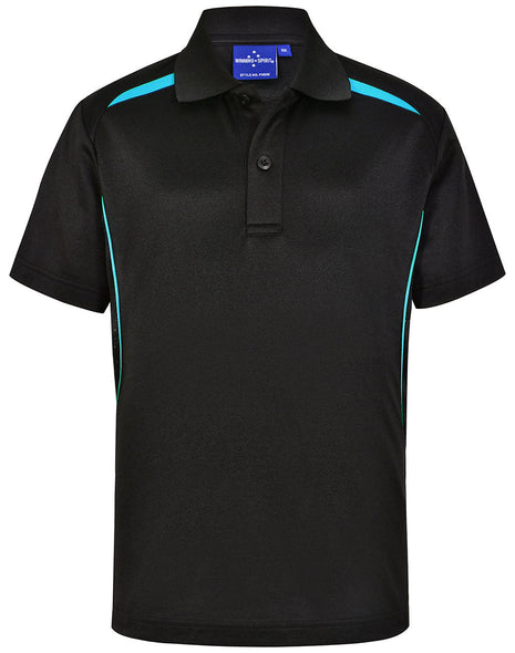 Kids Sustainable Poly / Cotton Contrast Short Sleeve Polo (WS-PS93K)