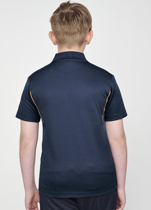 Kids Sustainable Poly / Cotton Contrast Short Sleeve Polo (WS-PS93K)