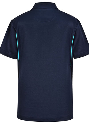 Kids Sustainable Poly / Cotton Contrast Short Sleeve Polo (WS-PS93K)