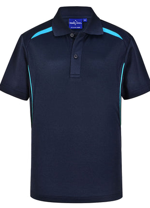 Kids Sustainable Poly / Cotton Contrast Short Sleeve Polo (WS-PS93K)