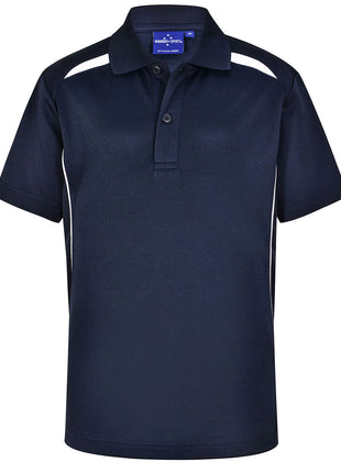 Kids Sustainable Poly / Cotton Contrast Short Sleeve Polo (WS-PS93K)
