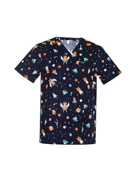 Space Party Mens Scrub Top (BZ-CST148MS)