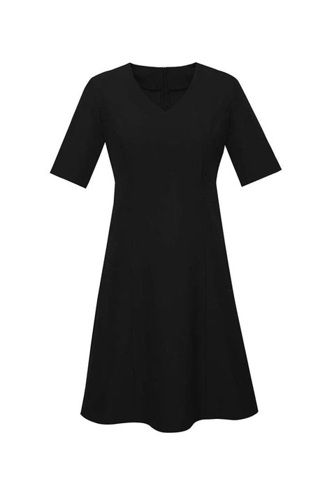 Siena Womens Extended Short Sleeve Mid Dress (BZ-RD974L)