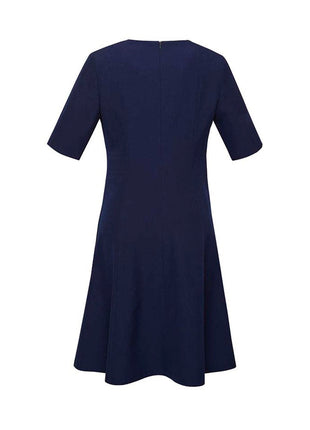 Siena Womens Extended Short Sleeve Mid Dress (BZ-RD974L)