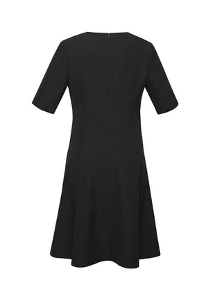 Siena Womens Extended Short Sleeve Mid Dress (BZ-RD974L)