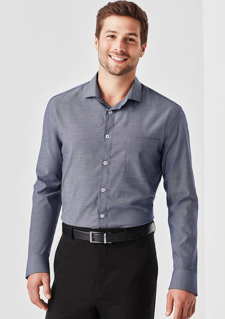 Charlie Mens Long Sleeve Classic Fit Shirt (BZ-RS968ML)